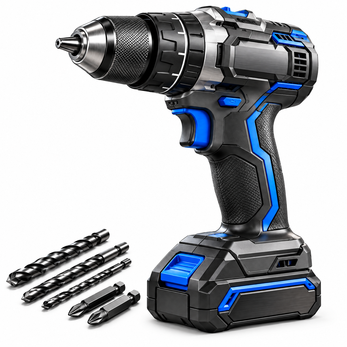 Koiaut™ Brushless Cordless Drill & Driver Kit view 3