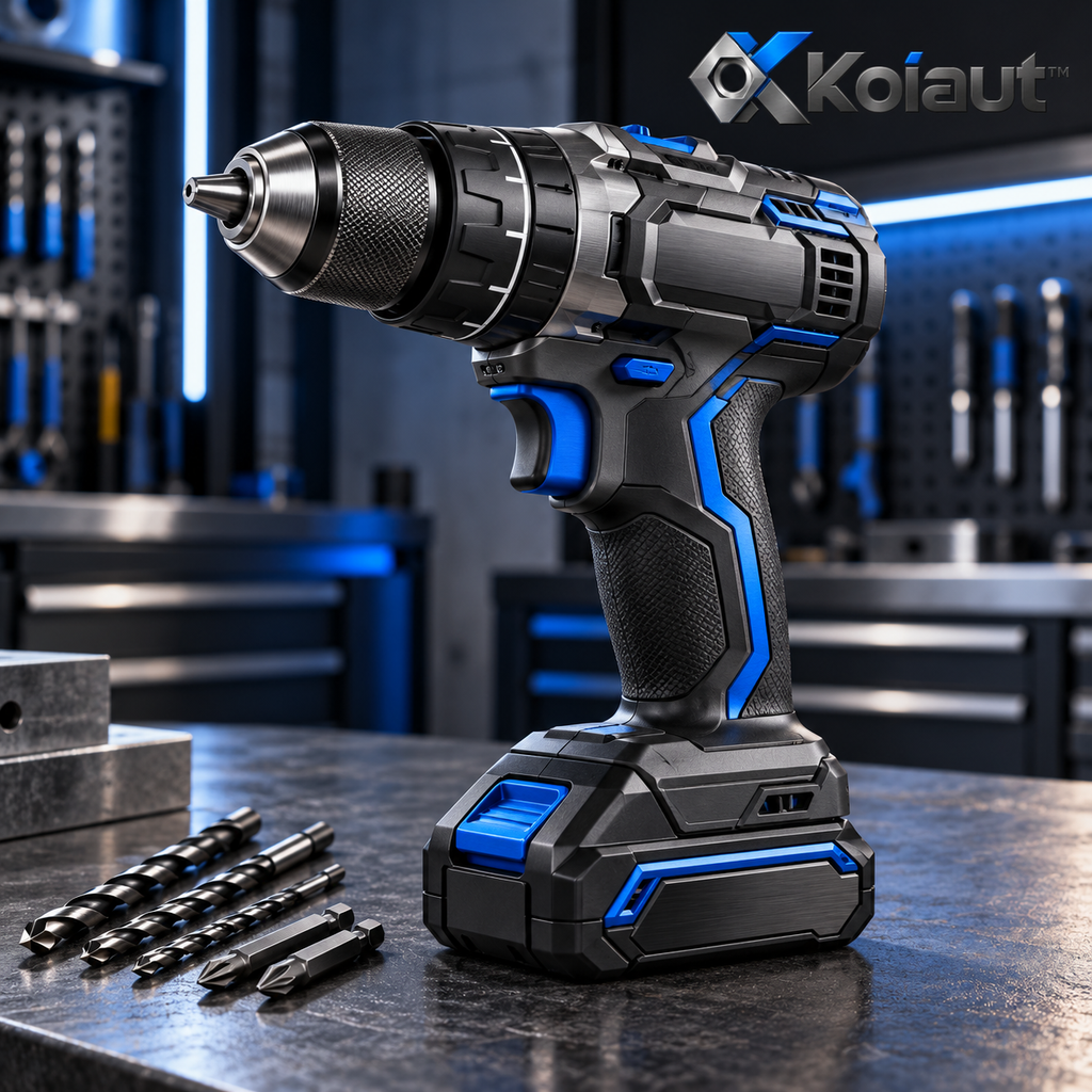 Koiaut™ Brushless Cordless Drill & Driver Kit branded main image