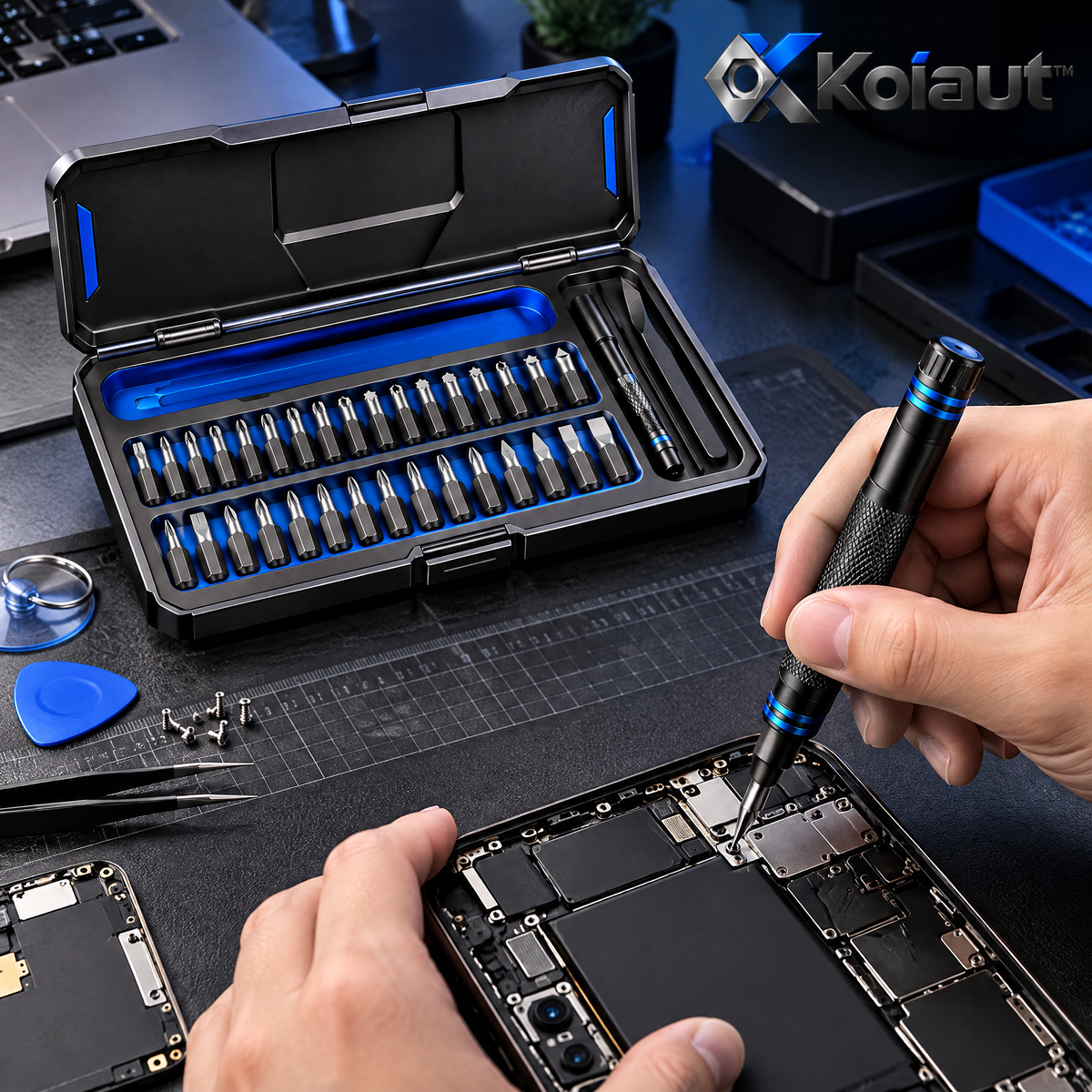 Koiaut™ Precision Screwdriver & Micro Bit Kit view 4