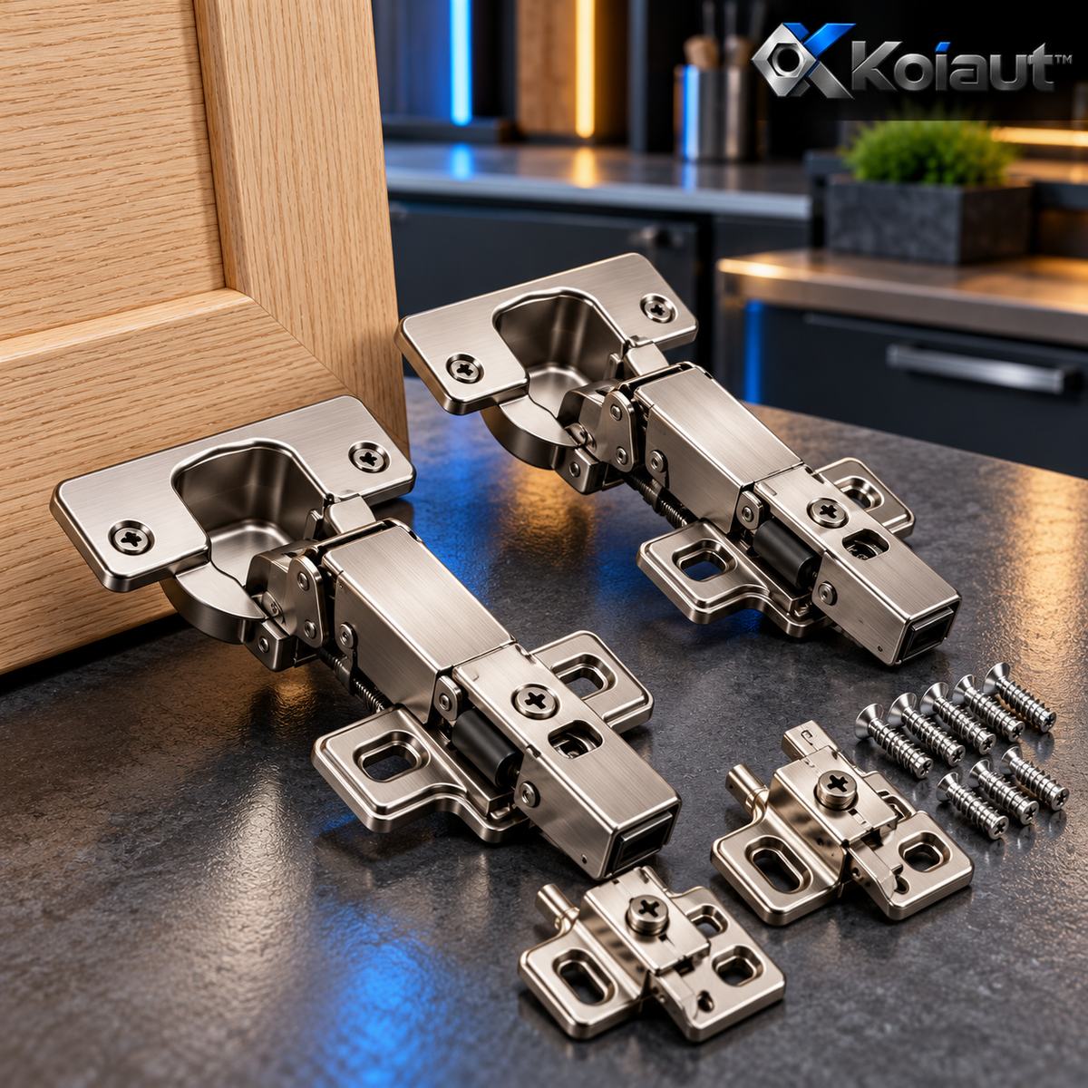 Koiaut™ Heavy-Duty Floating Shelf Bracket Set branded main image