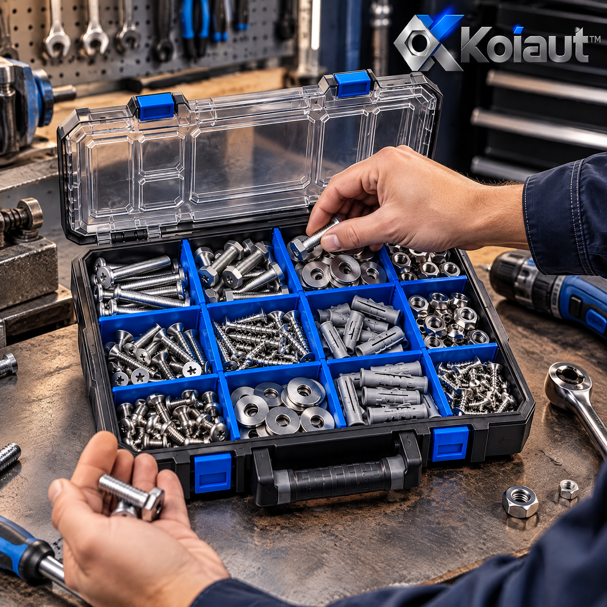 Koiaut™ Soft-Close Concealed Cabinet Hinge Set view 3