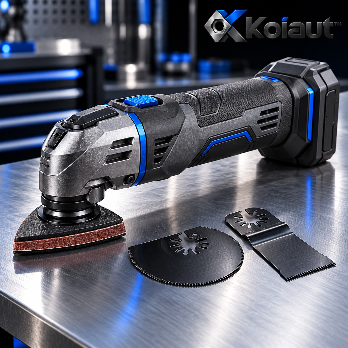 Koiaut™ Cordless Oscillating Multi-Tool Kit branded main image