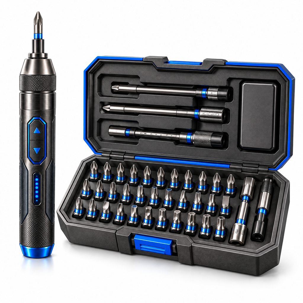 Koiaut™ Rechargeable Electric Screwdriver Set view 2