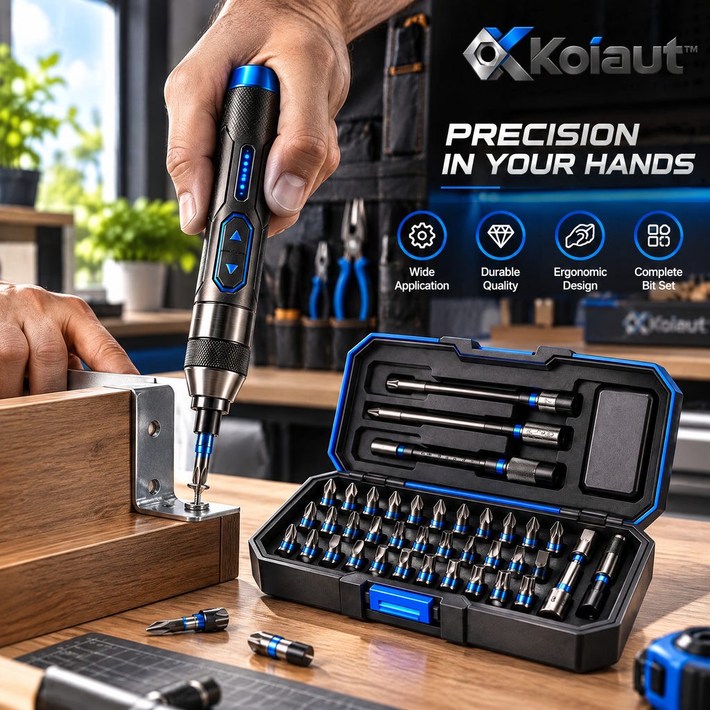 Koiaut™ Rechargeable Electric Screwdriver Set view 3