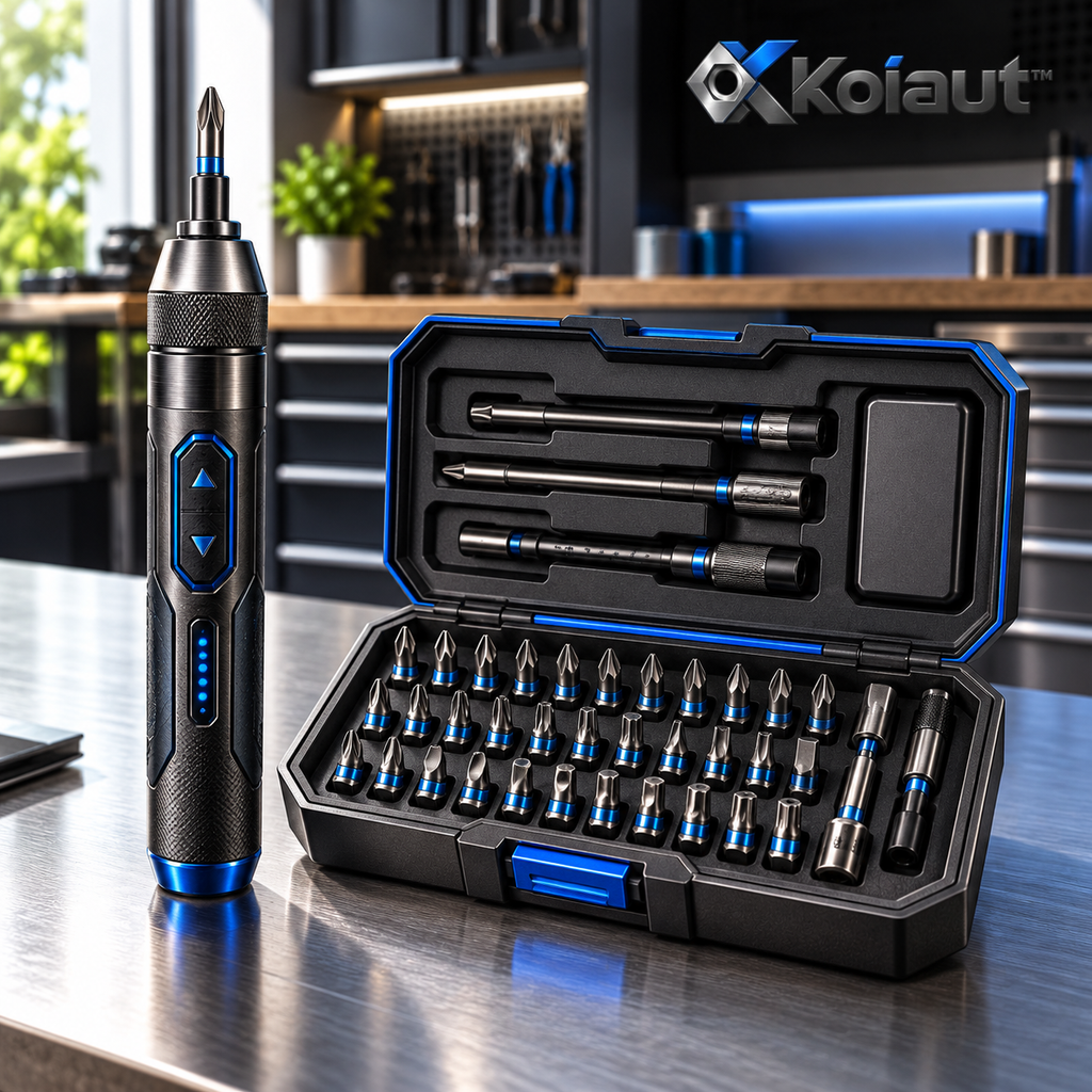 Koiaut™ Rechargeable Electric Screwdriver Set branded main image